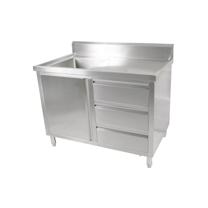 Ex-Showroom: Cabinet with Left Sink SC-6-1200L-H-NSW1541