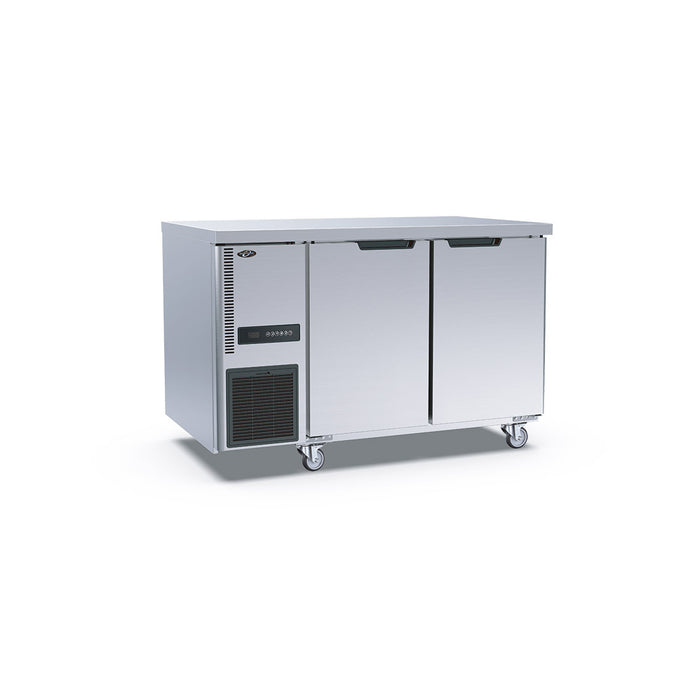 Stainless Steel Double Door Workbench Freezer - TS1200BT